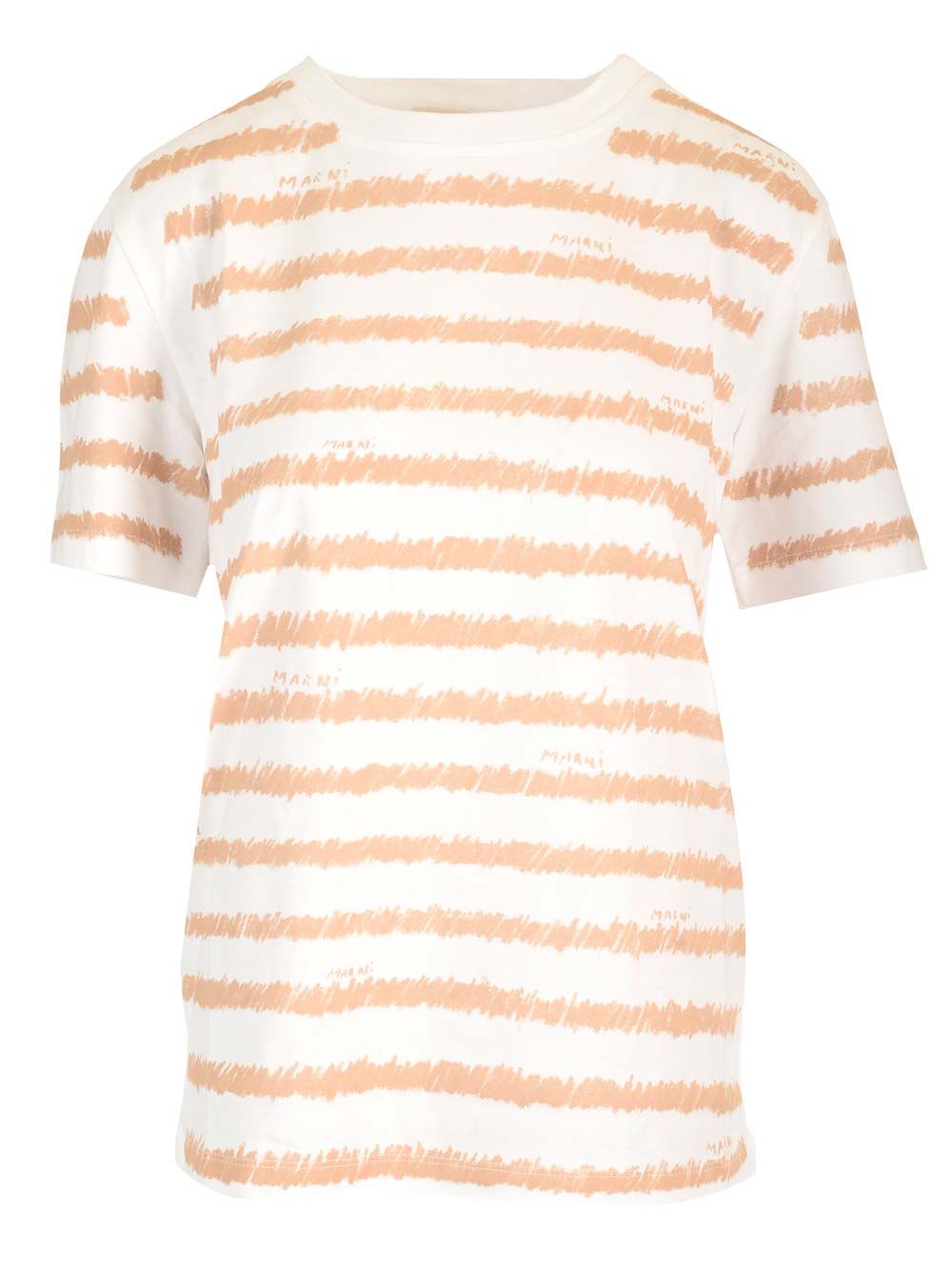Marni Printed T-Shirt - White | 78071ed551b4f566fbc51d2214804da42ec0372a