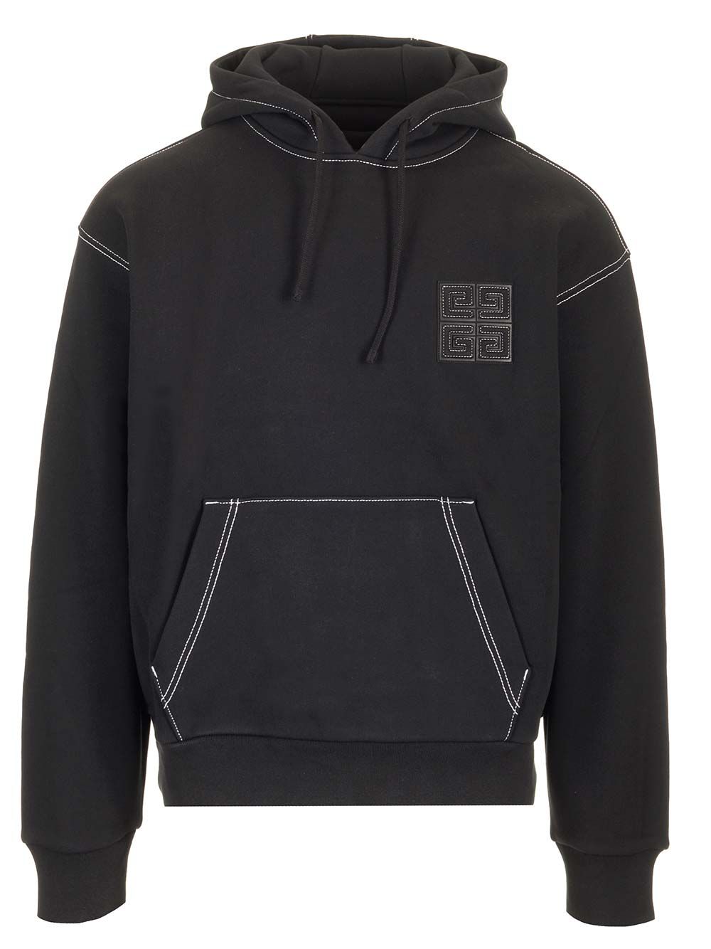 Givenchy Cotton Hoodie Sweatshirts - Black | 80074ecd9a4ade9b611d584d503a43a9ea07aa54