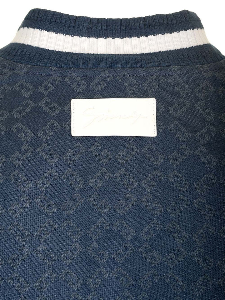 Givenchy Monogram 72 Denim Varsity Jacket Jackets - Blue | 91bb241b0068de903d3757e2afa601d0de3e8947