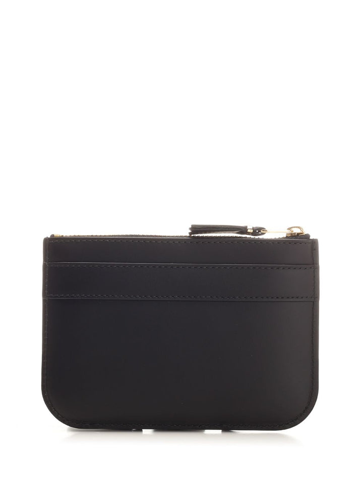 Comme Des Garcons Wallet Big Bow Small leather goods - Black | 01193d25e230be721184ddb22722fa89b3a6d7ad