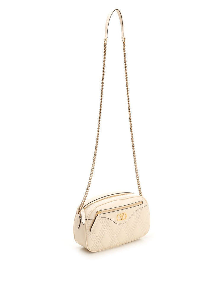 Valentino Garavani Quiltie 67 Crossbody Bags - White | ca5e70b534c4dd0099c54b5c456999d5908440d7