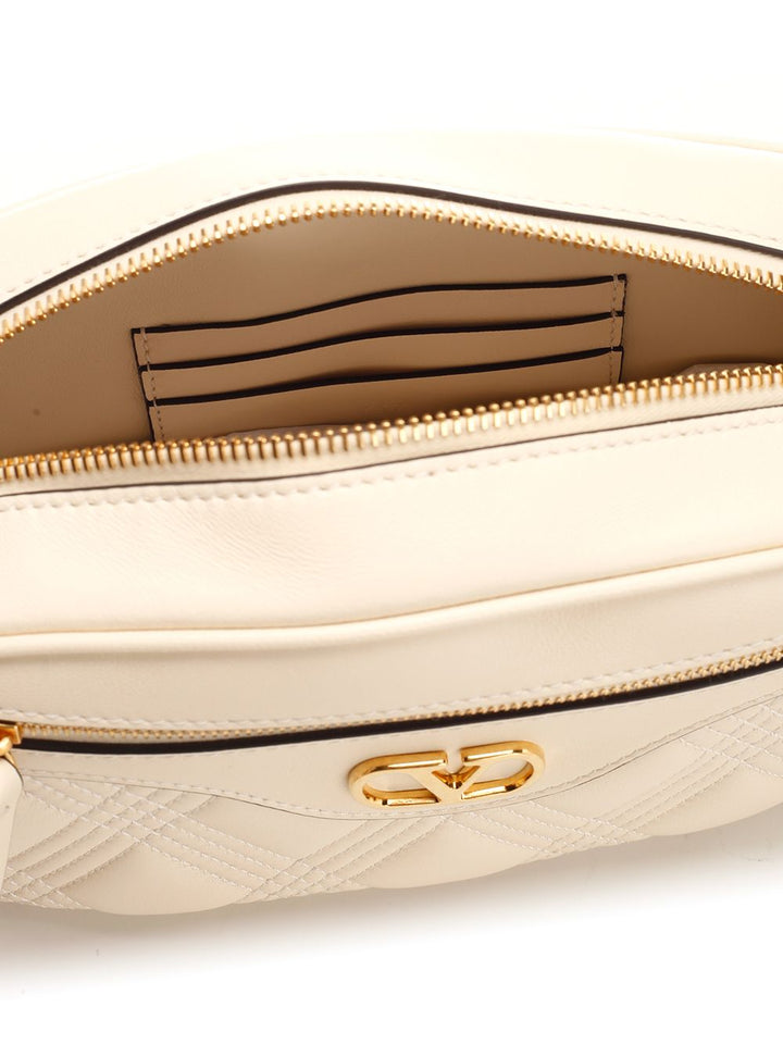 Valentino Garavani Quiltie 67 Crossbody Bags - White | 66b795b47ea4d11219ad4f9a9c3846de86523726
