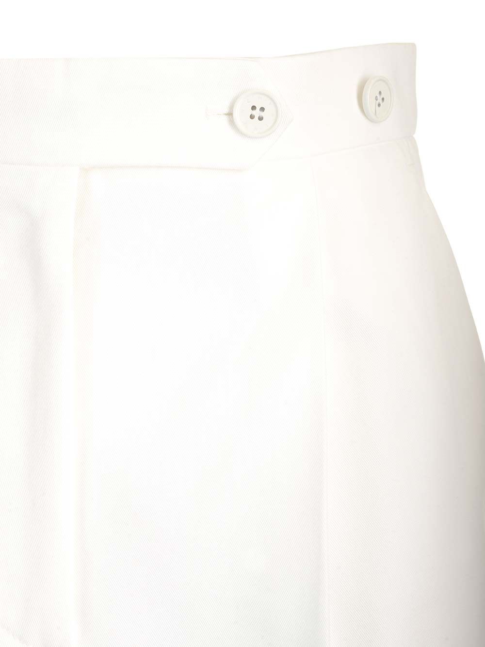 Givenchy Pleated Trousers - White | 2ba4aa21cc902657ef0d87973e1b419d22dc9fdc