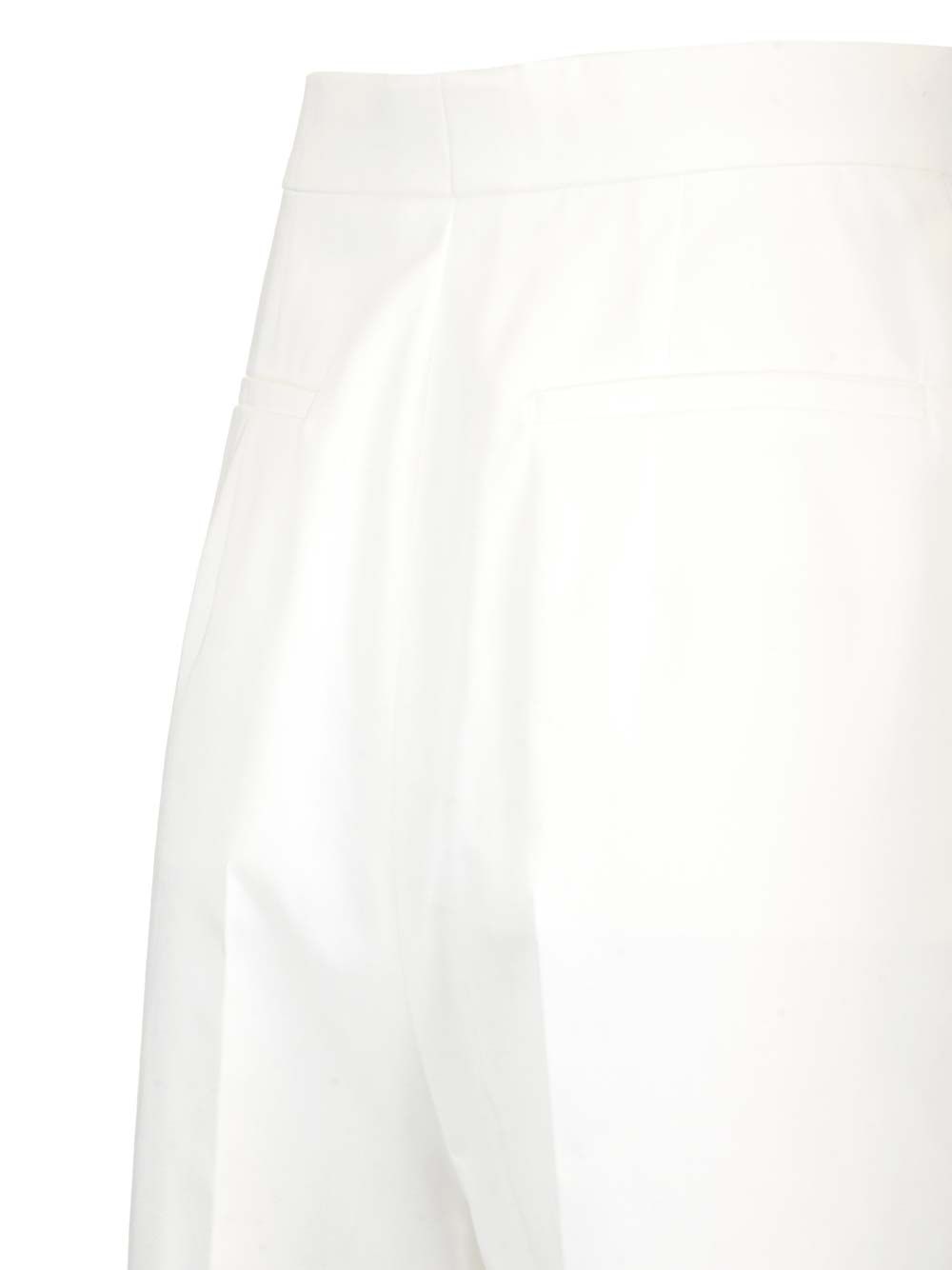 Givenchy Pleated Trousers - White | fa9f59cebe0e7af4600a14f9492f469735bfde4b