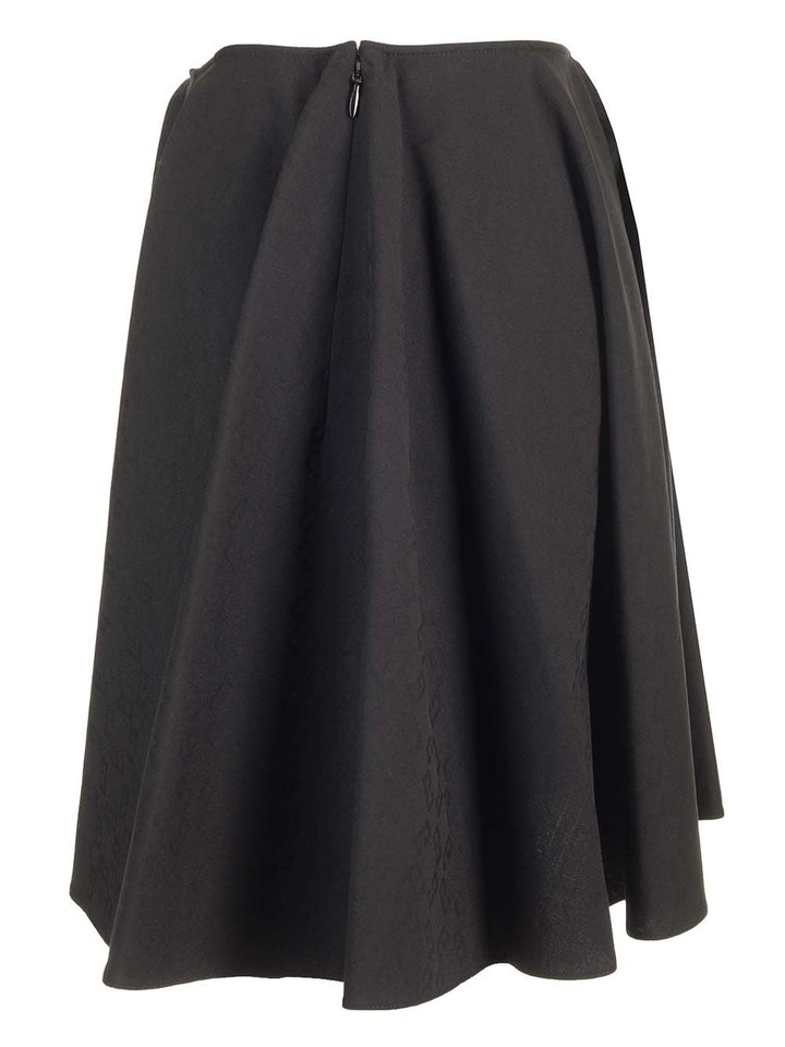 Givenchy Full Skirt Skirts - Black | a020444c7addb31008b4631fc39a0af583df9ff2