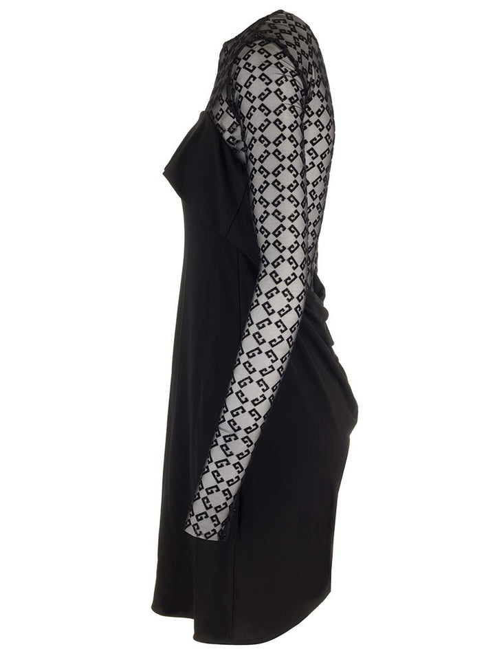 Givenchy Jersey And Tulle Mini Dress Dresses - Black | 1bef2acb8123cd8c0102b2046a7683241787b3ae