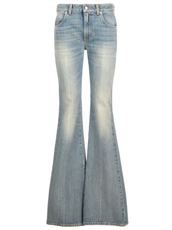 Mcqueen Flared Leg Jeans - Light blue | b1c3a409121597cef2067cd30e0068e0885c6928