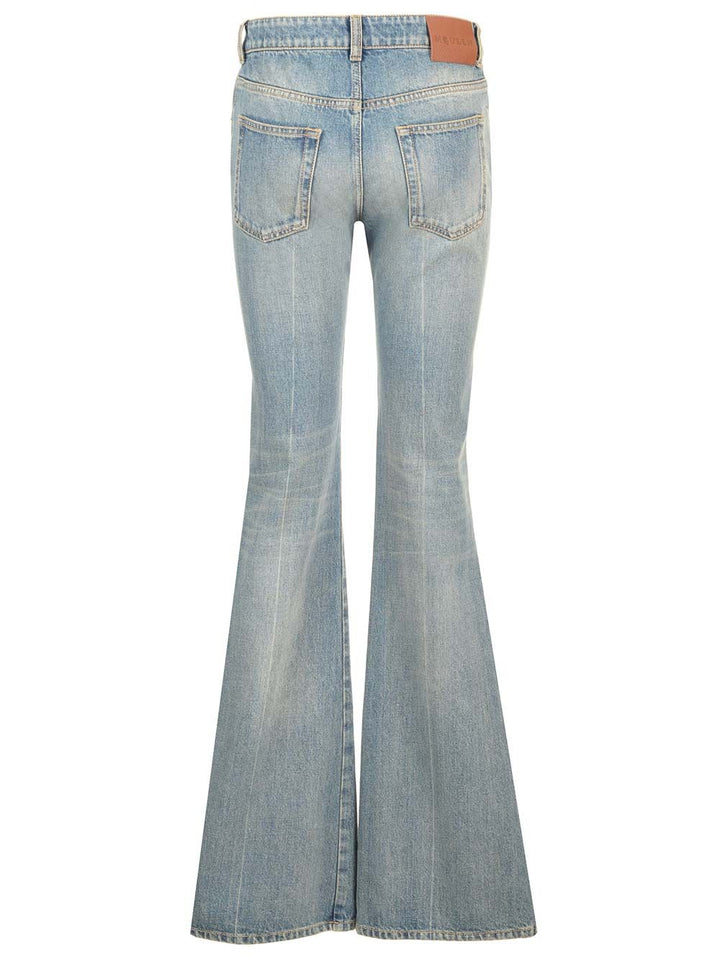 Mcqueen Flared Leg Jeans - Light blue | 214b4274d39e315fddab99b4f32454c0b82003e4