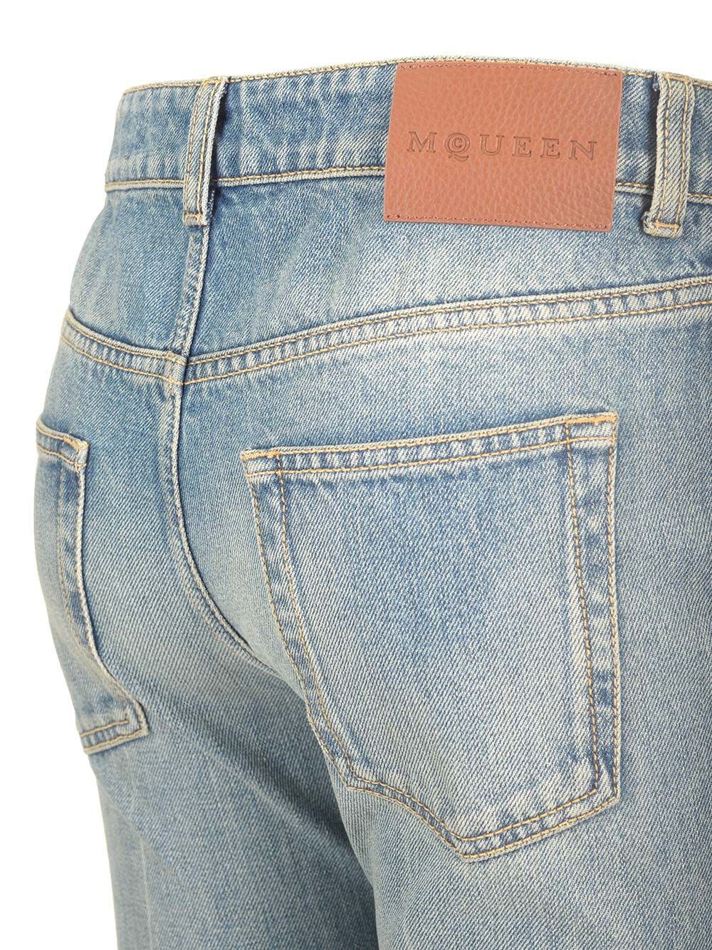 Mcqueen Flared Leg Jeans - Light blue | 79ef27a5841d331108b22a8afa4f133f7826b885