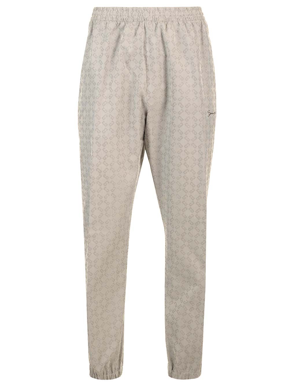 Givenchy Sweatpants Monogram Trousers - Grey | 41abc20f37ec4a30004eb98bf3aae8cee75fd9aa