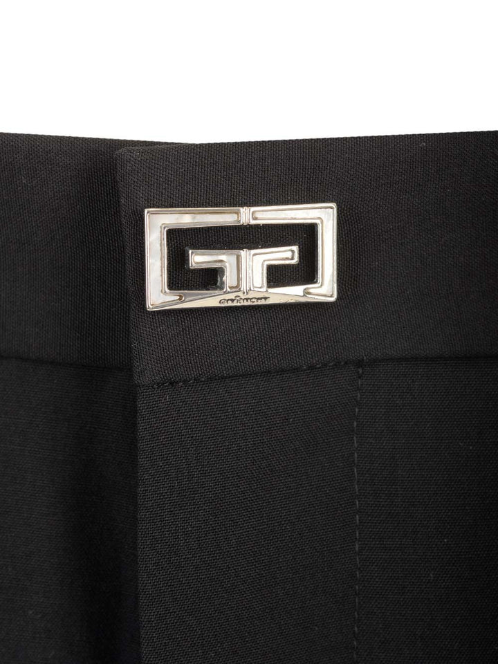 Givenchy Slim-Fit Tailored Trousers - Black | ebc516f0d533243923187f2ded00da4ad5cb1ab9