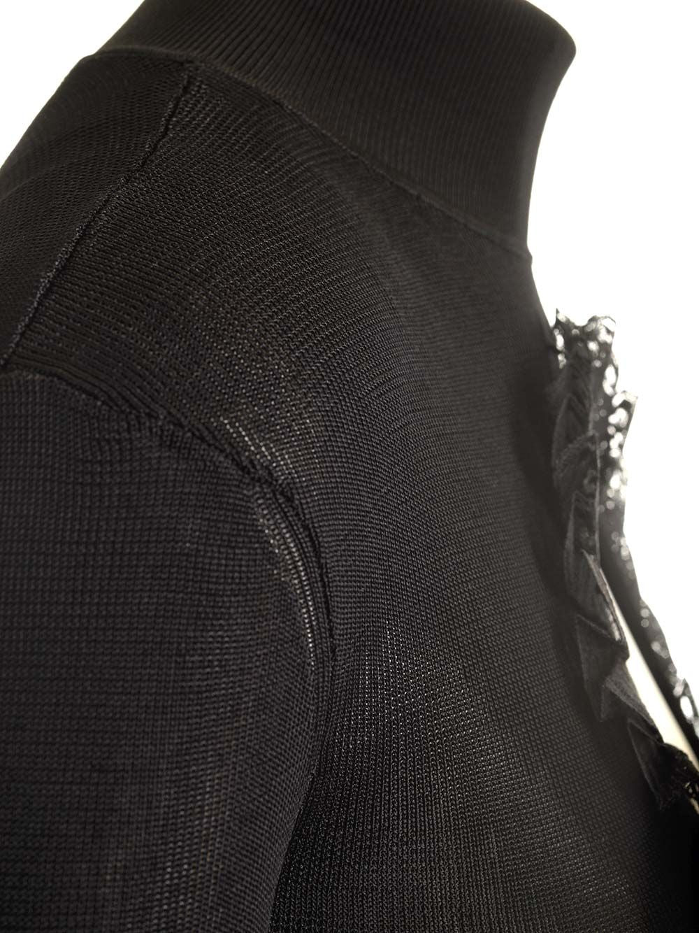 Self Portrait Residency Knitted Maxi Dress Dresses - Black | 2cb3ecb19d4f448fa1780420eca50fce37a195ef