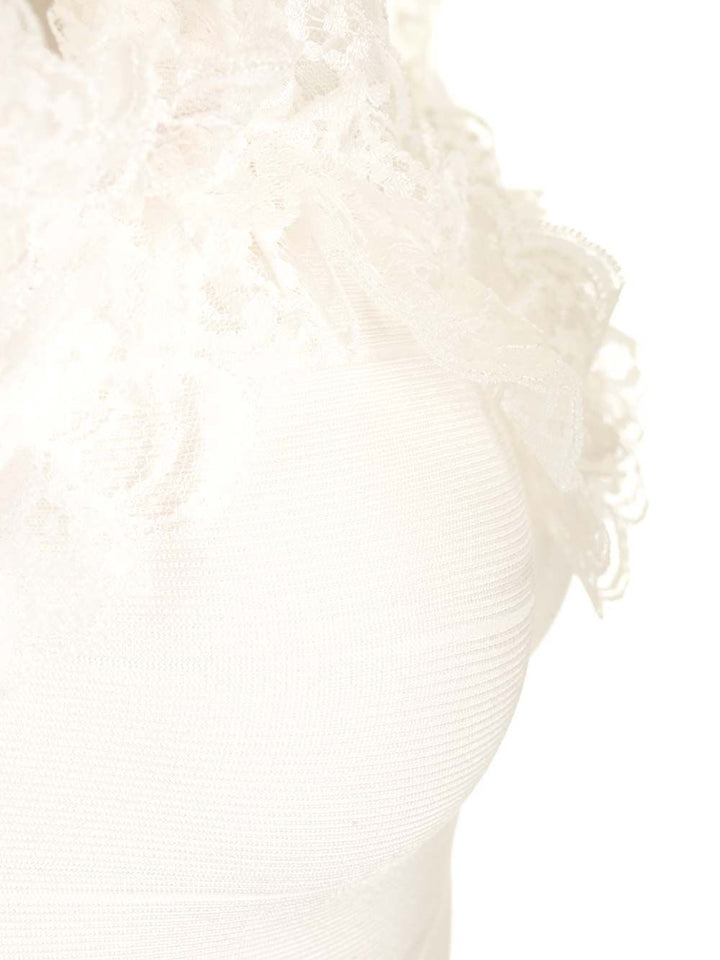 Self Portrait Residency Fitted Mini Dress Dresses - White | 93a14a3e66f9a64a0c54209f0f5f8d86221c9bf0