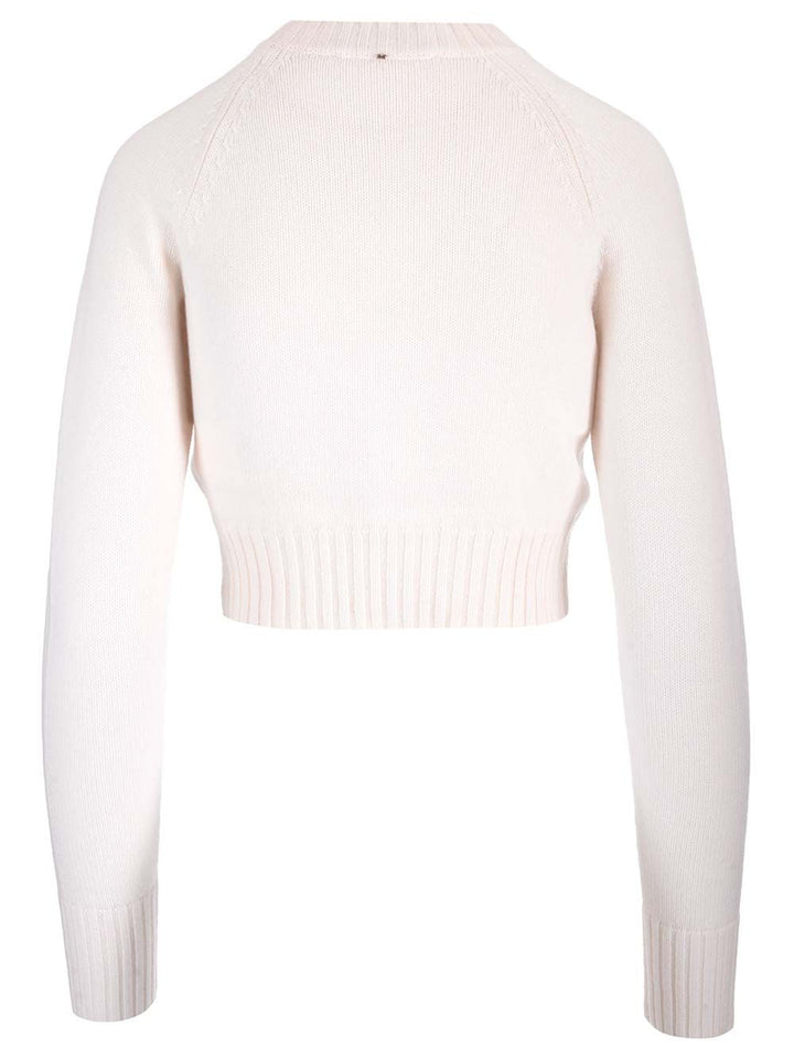 Sportmax Fragola Knitwear - White | 7e4f6566df51b2cf78b1fc8f5986e55341d0623f