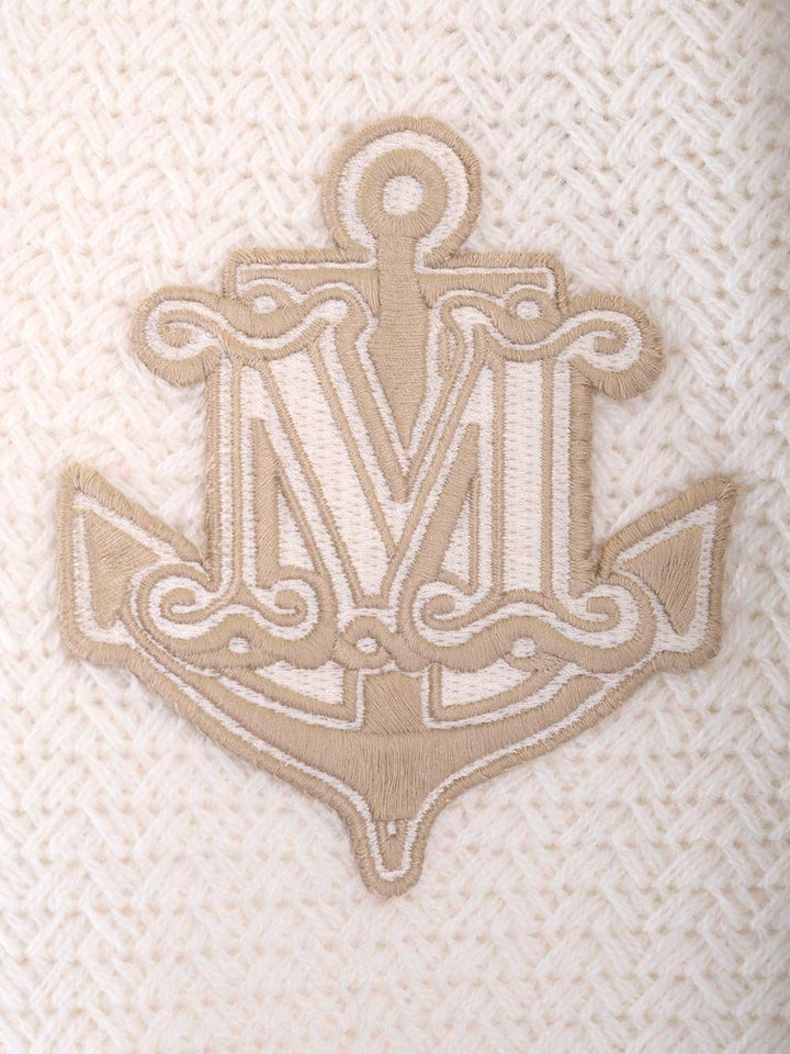 Max Mara Knitted Cardigan Knitwear - White | 63ad6c76e38fbe29ea44570ece632d089791a616