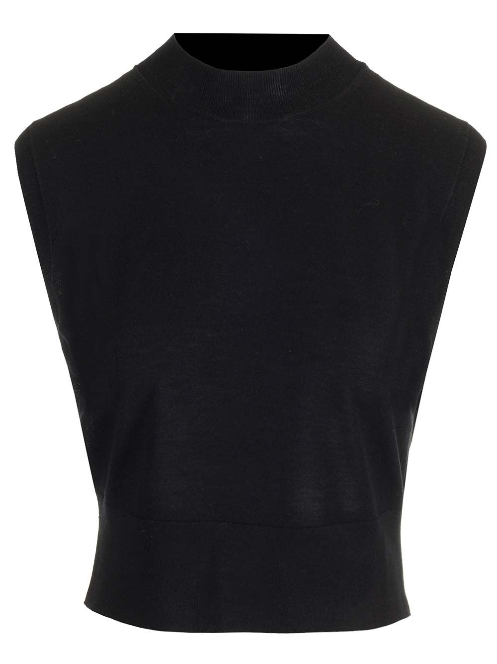 Sportmax Knit Top Knitwear - Black | 788268734943d7046a51f089b498ef1309e39f75