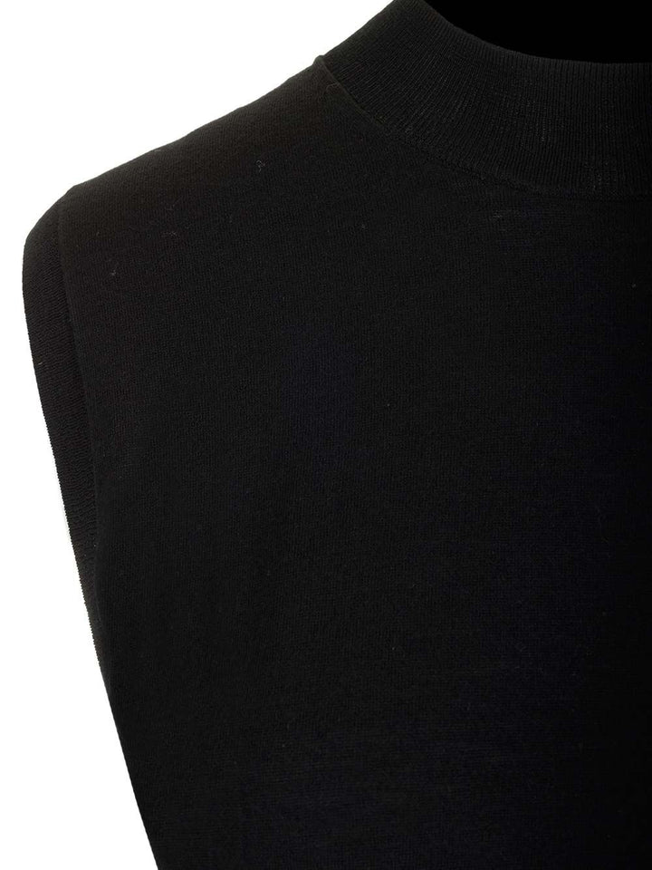 Sportmax Knit Top Knitwear - Black | a90646367fbe78751d6adb28660f4f7cd0951427