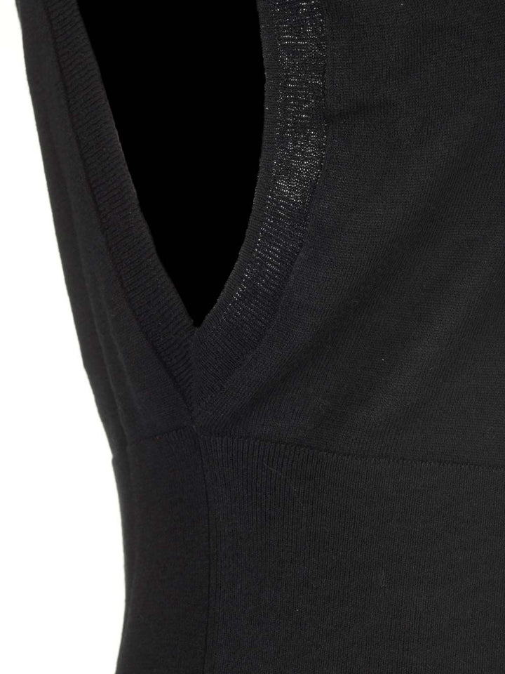 Sportmax Knit Top Knitwear - Black | 1a4e12c85b729653e615dd004671c1cde479ba4c