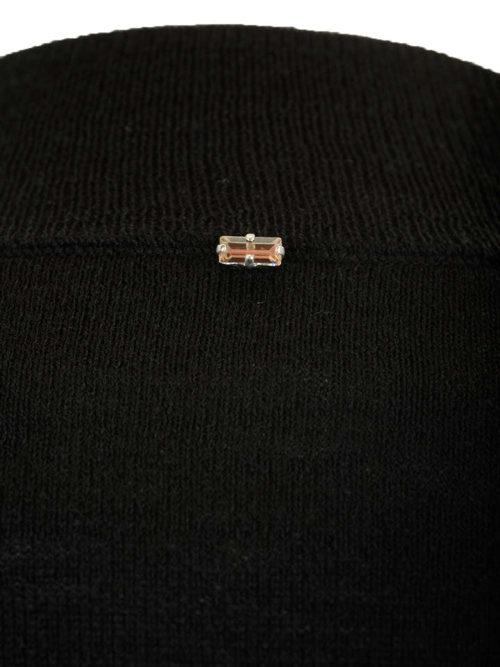 Sportmax Knit Top Knitwear - Black | 6a8a7bdbbff27c180f1439557805c9a2cd2d2f52