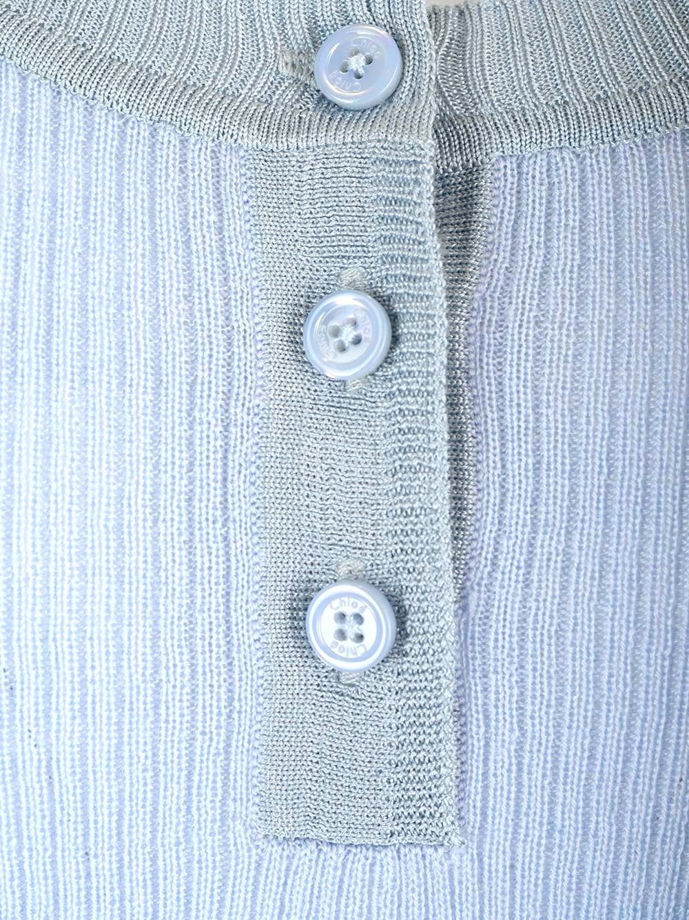 Chloe' Ribbed Wool Tank Top Tops - Light blue | 72aec1cb36bbb2e48e363903d79afc93e7eff1a4