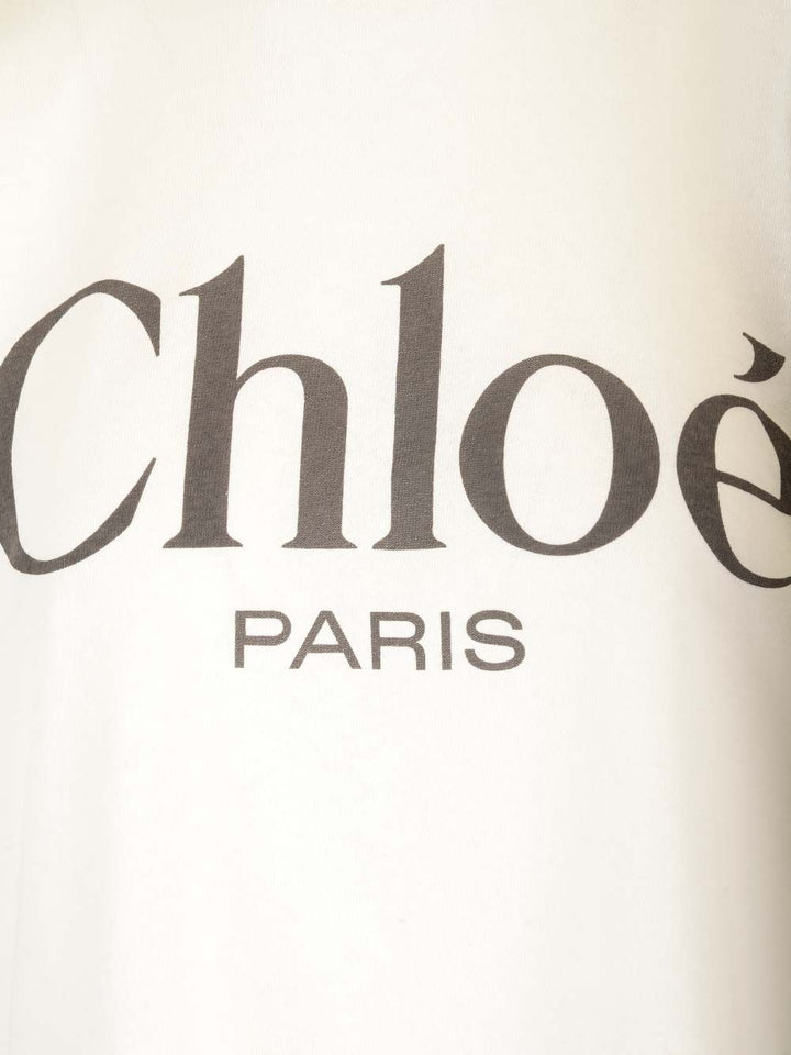 Chloe' Oversized T-Shirt - White | c3c70278b83f870e1d494365ed2d65b184366082