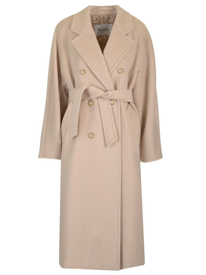 Max Mara Limited Edition Double Breasted Coat Coats - Beige | 0948a9cbb525c5bf5286023f431b4151e71112f3