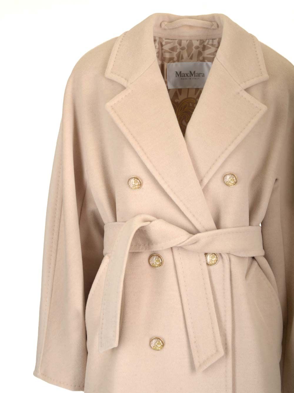 Max Mara Limited Edition Double Breasted Coat Coats - Beige | 228e6b082765a1fd0e4974fc67245048f5d13e56