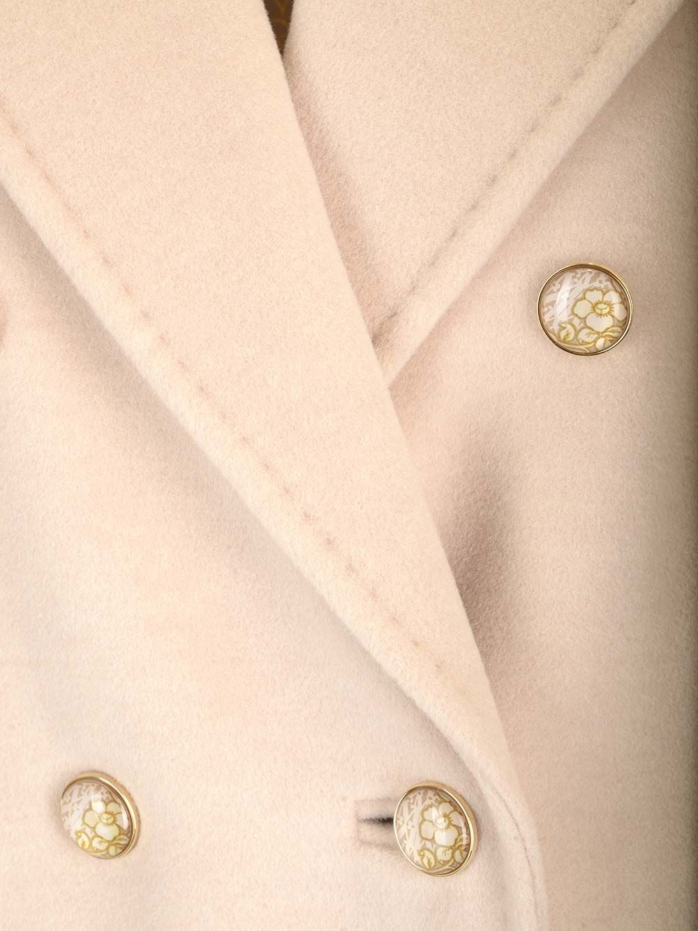 Max Mara Limited Edition Double Breasted Coat Coats - Beige | 9d71051f2c863c8fb6acf2dcf1ca92383f3276a3