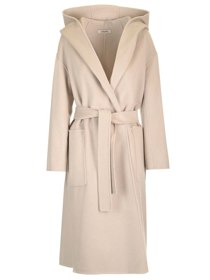 'S Max Mara Wrap-Style Coat Coats - Beige | d9932b34500e3efdeed123e1487c29b5e7717fa8