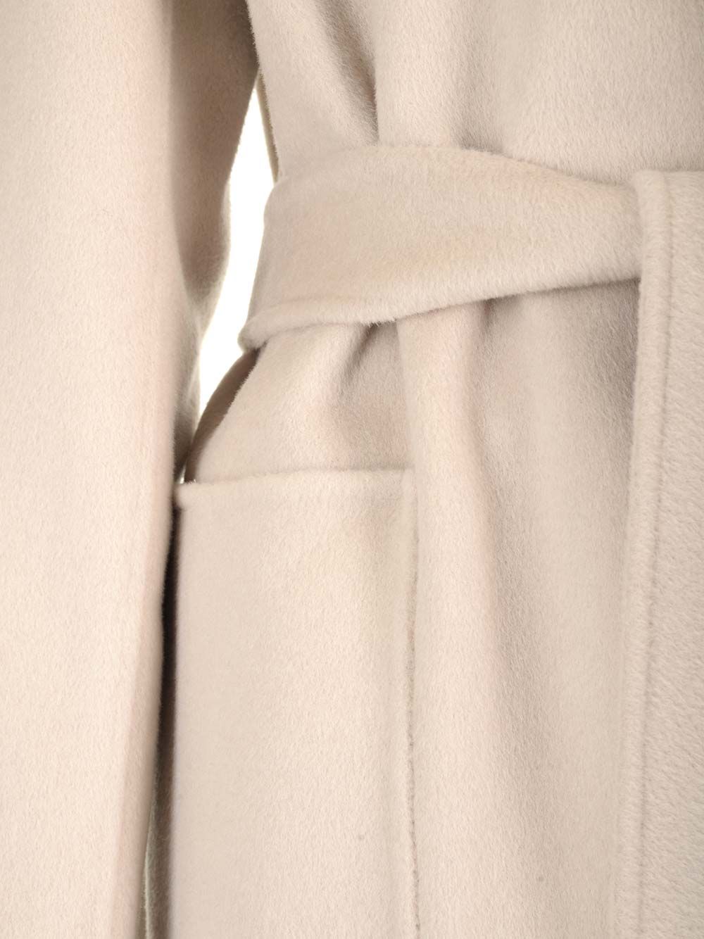 'S Max Mara Wrap-Style Coat Coats - Beige | b95371547af620b29969cc4a5ef5ff5287105f58