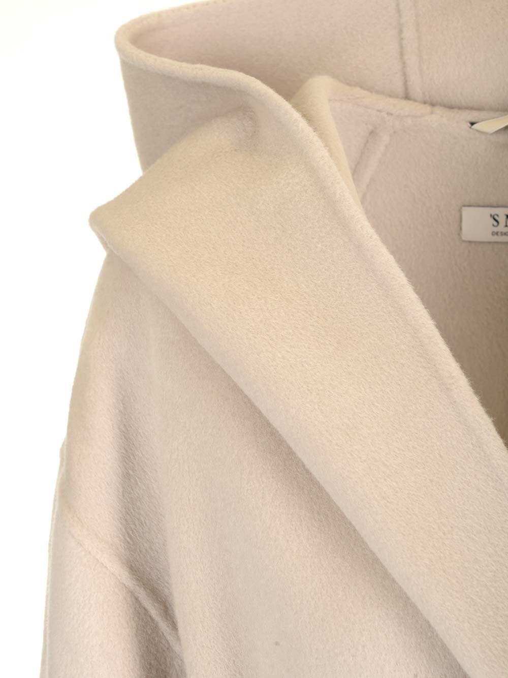 'S Max Mara Wrap-Style Coat Coats - Beige | 53340b1f30ff30ff0d500511c31534c4fe0ca9a4