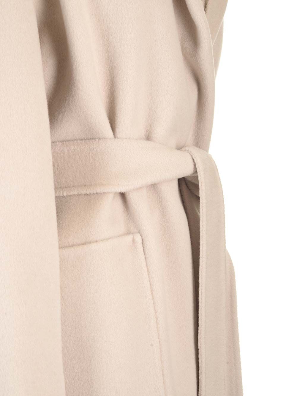 'S Max Mara Wrap-Style Coat Coats - Beige | 0fe8f65a2e42fc8fac2eb877cf3bb28d97c64f28