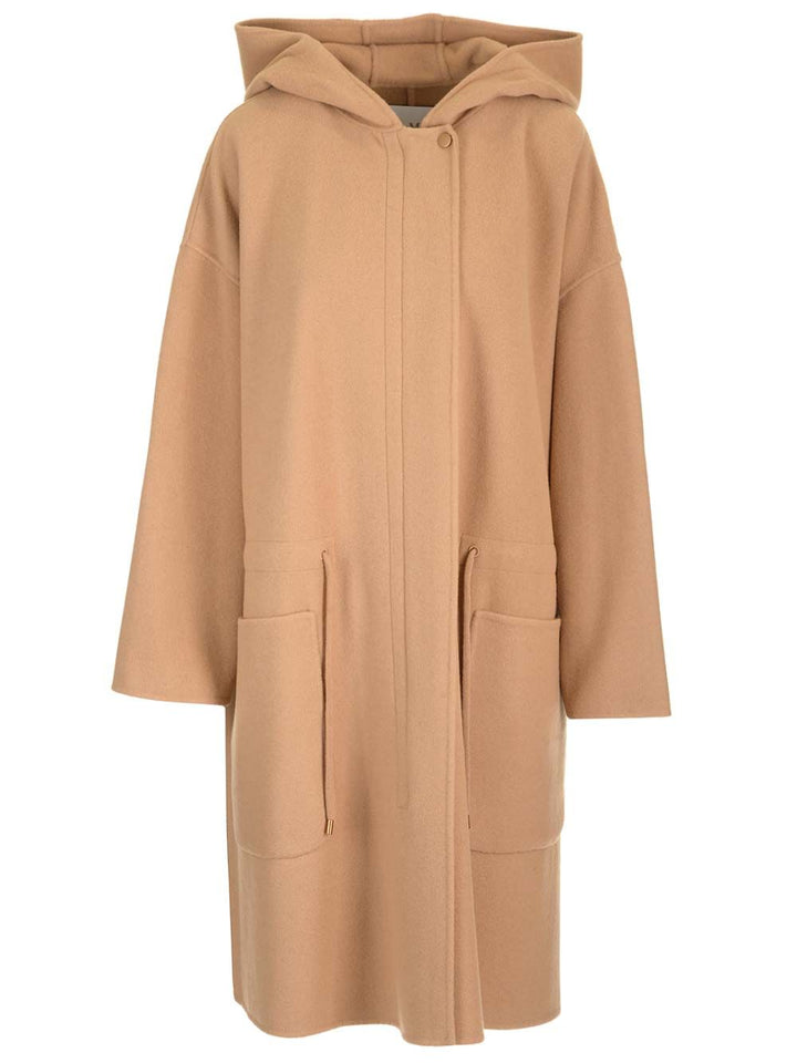Max Mara Miele Coats - Beige | 4e2e59bc2174102750f9bc6bff8f104ddd8f838e