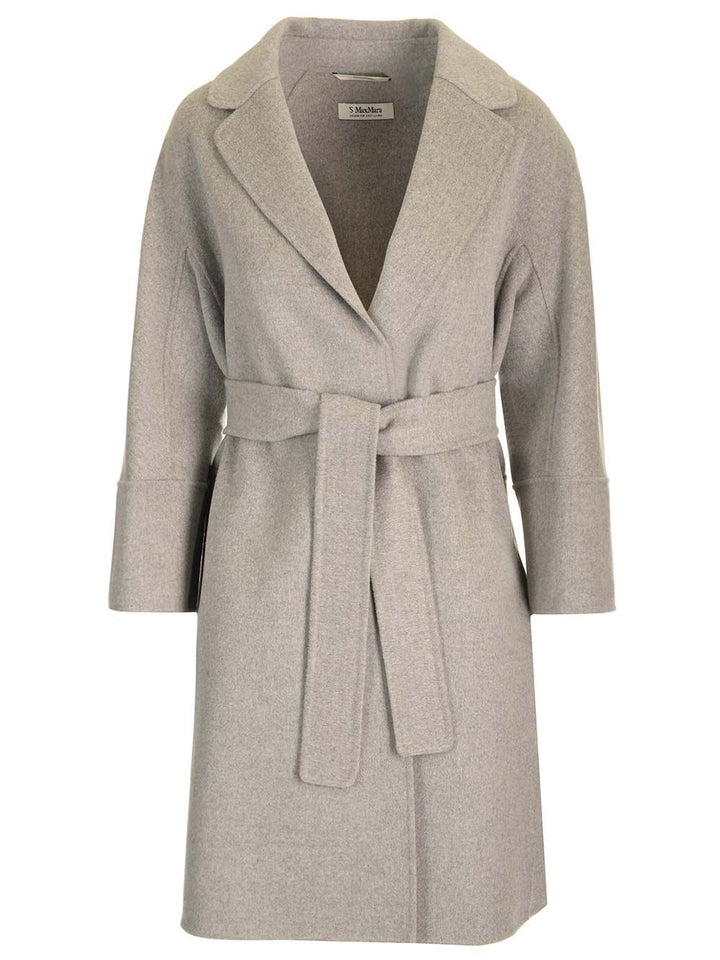 'S Max Mara Arona Coats - Grey | 00f403443765441827a88aa040d6319852a82c29