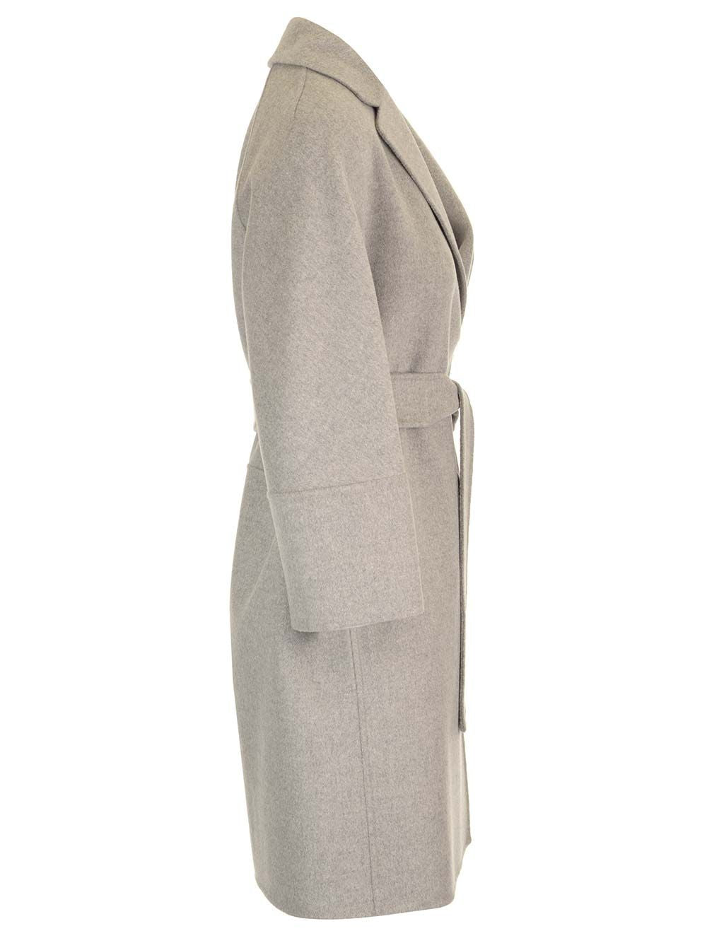 'S Max Mara Arona Coats - Grey | 31c2be73aab38b088ab0a822eb196323bc37f0ee