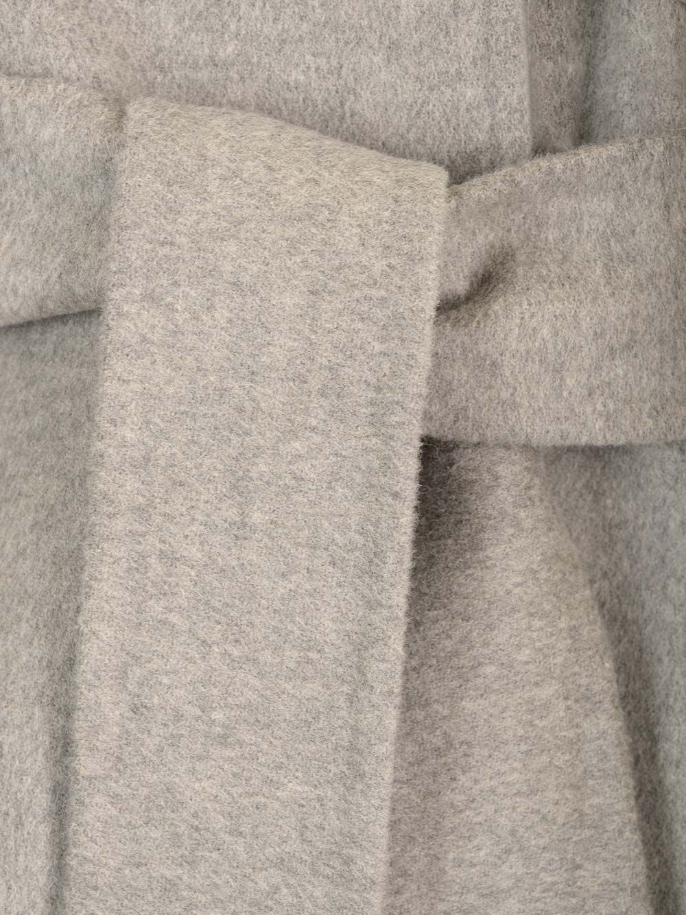 'S Max Mara Arona Coats - Grey | 8c064b3c2d0082baa3b996241dc50cc39c683818