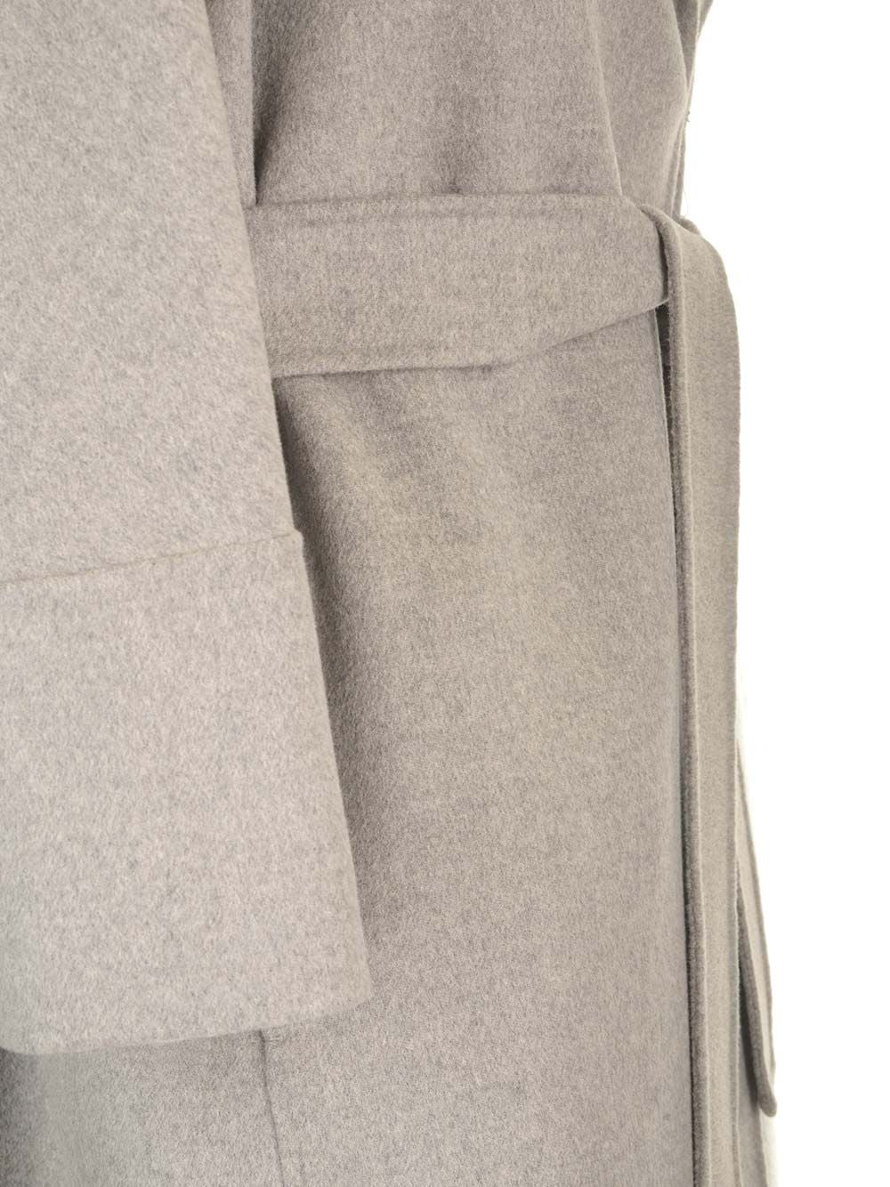 'S Max Mara Arona Coats - Grey | c993dda1fc76371e8a6bc28f43b1e2ac14f2c84f