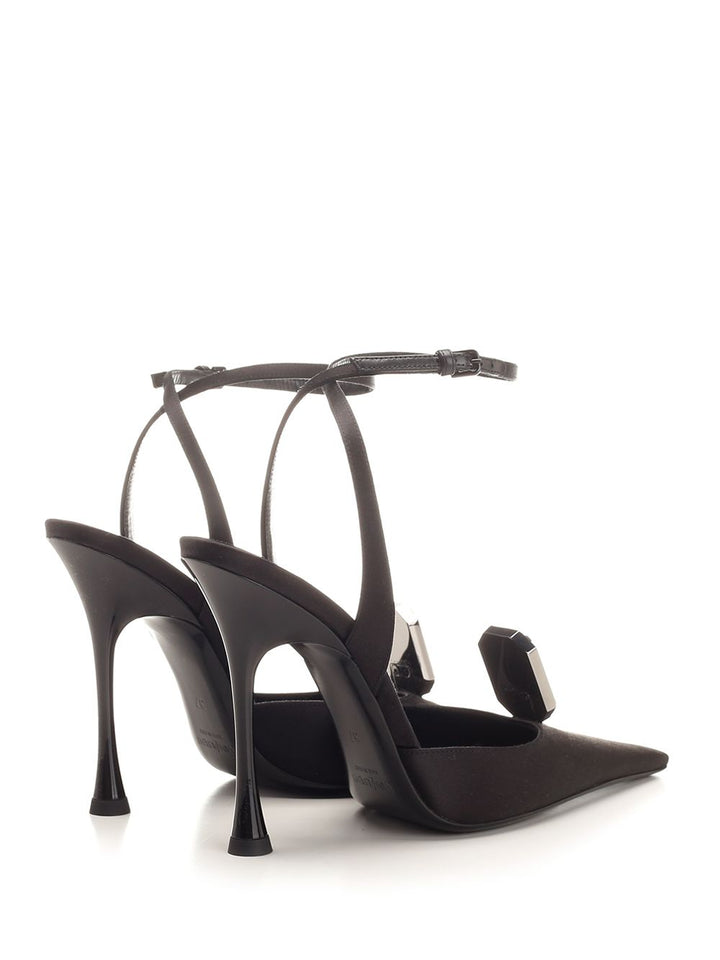 Saint Laurent Doville Pumps - Black | a3a72b6c65bfe2403cb1102412794d2797bbcb2d