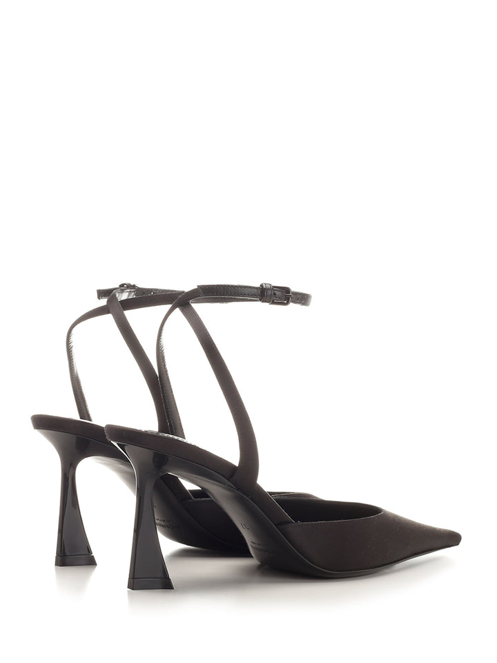 Saint Laurent Aimée Pumps - Black | 24842685b4492b9d9bacf66882efae252c418114