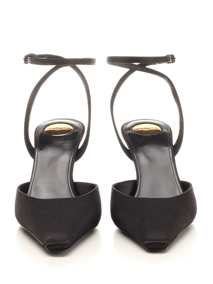 Saint Laurent Aimée Pumps - Black | a68bac5c68576f895650e7018b5a8b639d87ccf0