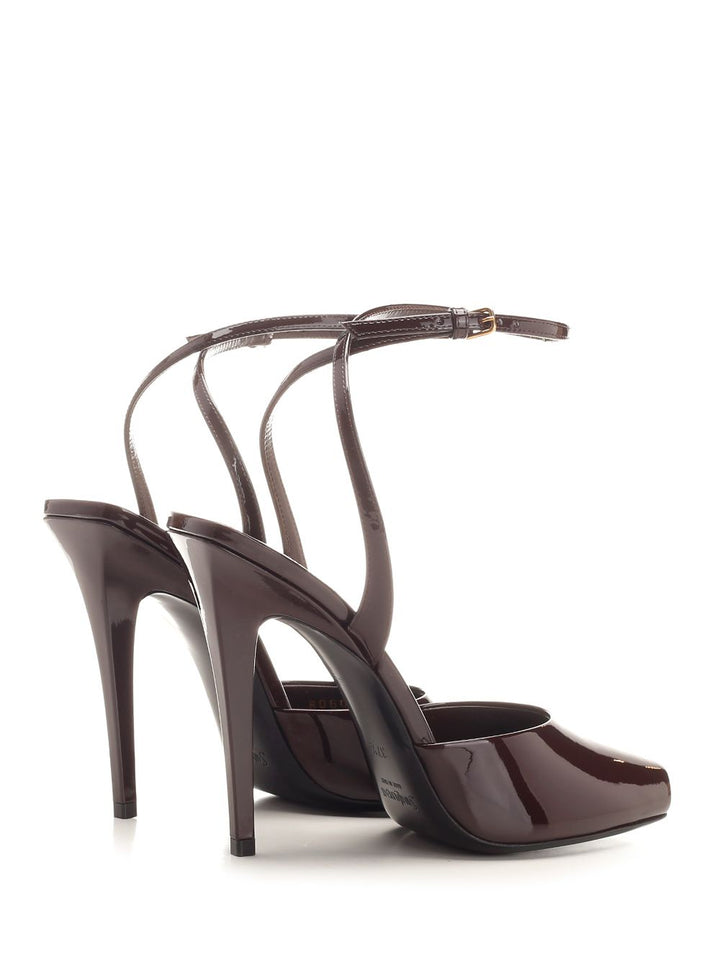 Saint Laurent Le Scandale Pumps - Bordeaux | b03392502aee9a440ac22c7d1d704b171e56f6eb
