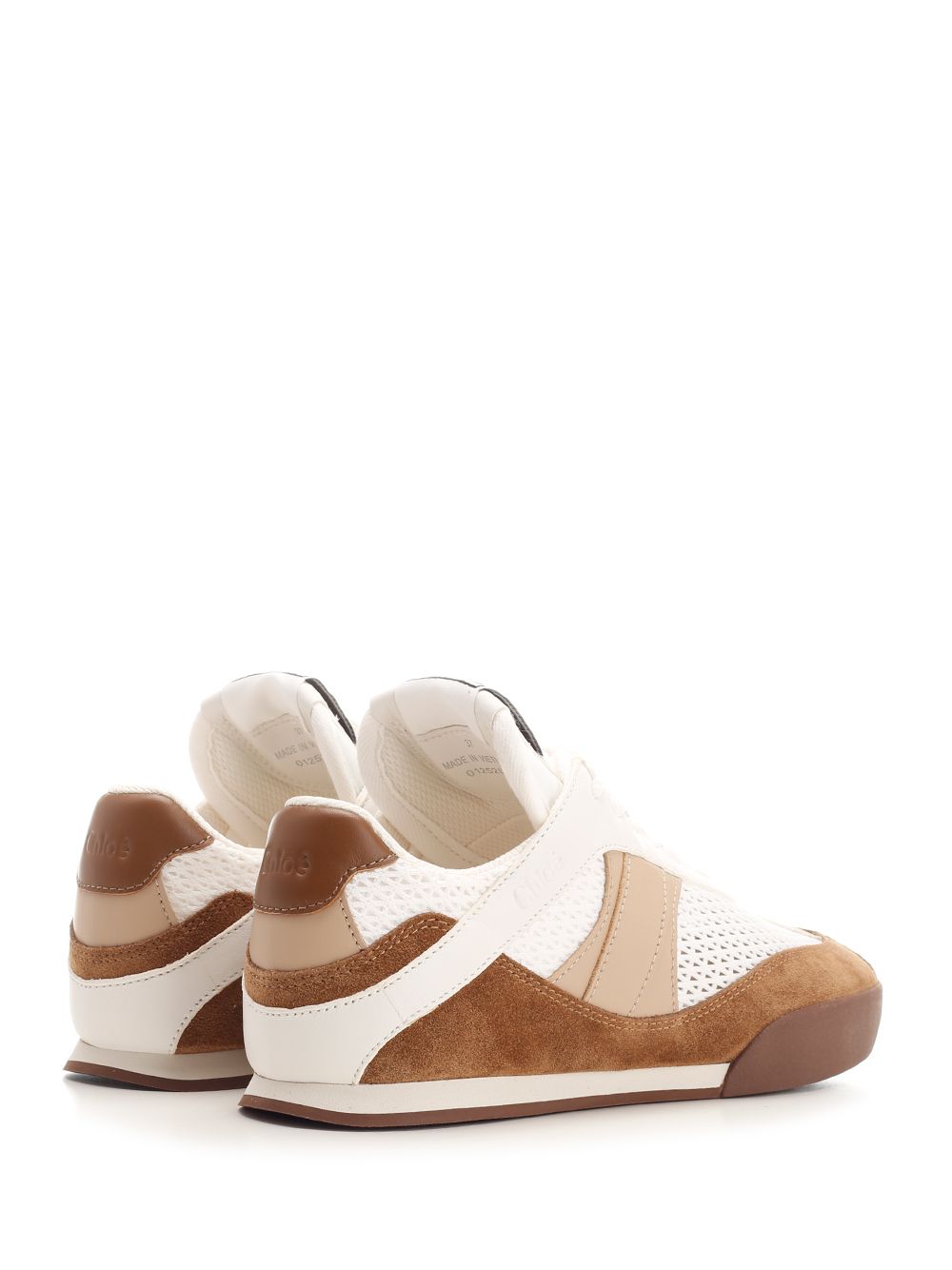 Chloe' Chloè Kick Sneakers - Brown | 1d1163655af355bf0993dc4b9911733325007e12