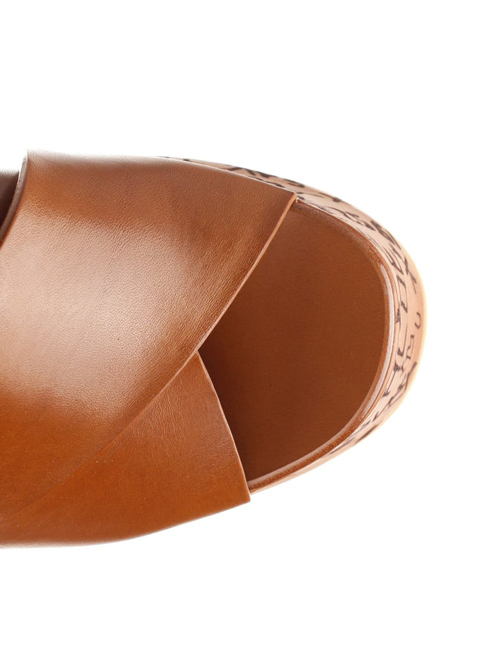 Chloe' Maxime Sandals - Brown | 88af3440a6a7a8f6e077a5d87e8bc1ff06ad8bac