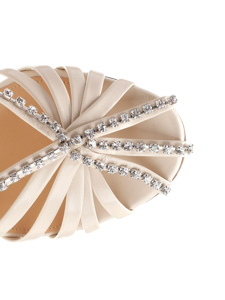 Chloe' Leonie Sandals - White | 94f13e51298541863090164784d14f9a0c4946ee