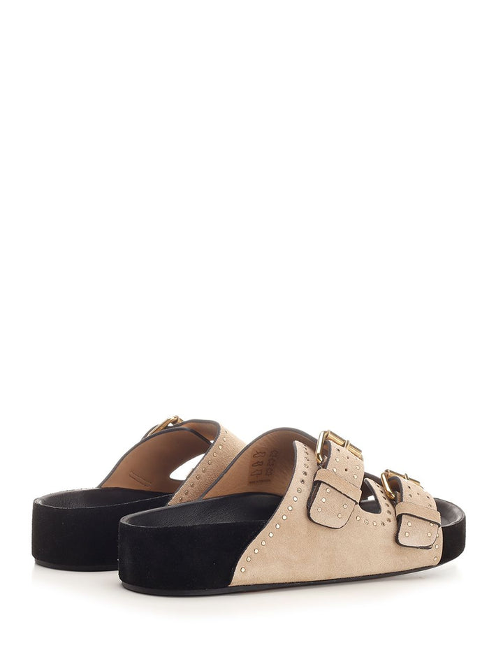Isabel Marant Lennyo Sandals - Beige | 2c123ec9588c1a306239453c9b8e40e96b3e7c87