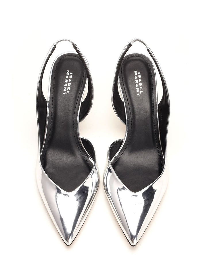 Isabel Marant Padim Sandals - Silver | 839daa6547b26f64f6b101339a330c70eeb13297