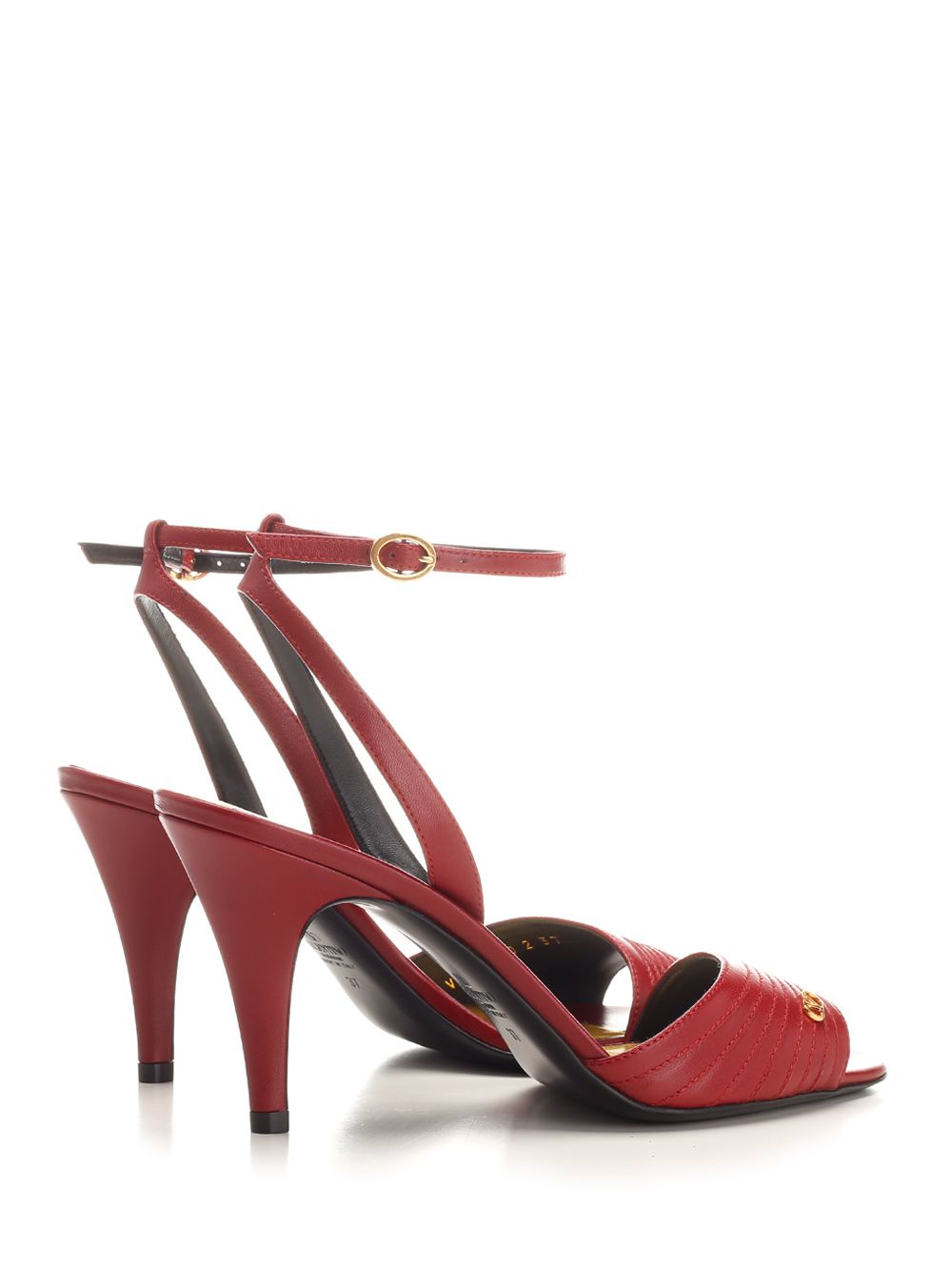 Valentino Garavani Lady Crush Sandals - Red | f4a1acd87c6a1c9f308057b5c94c0ca459bdafae