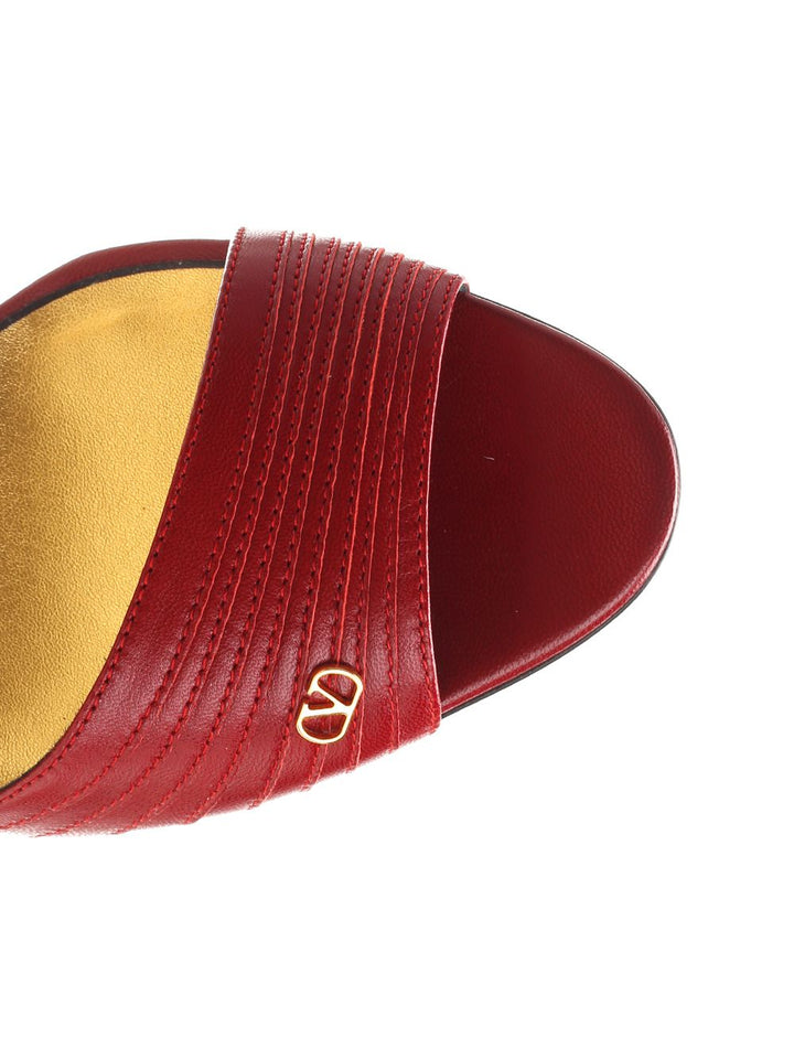 Valentino Garavani Lady Crush Sandals - Red | 7930529ef8e7151c359f080a392bc23d9e269985