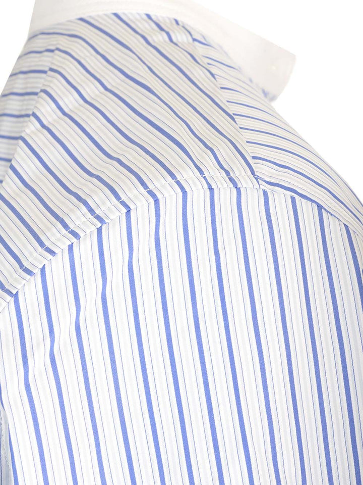 A.P.C. Coreana Striped Chemise Venezia Shirts - Light blue | 279ed43d8a75b3153c0c28cfdbb8d45c4cf3ab33