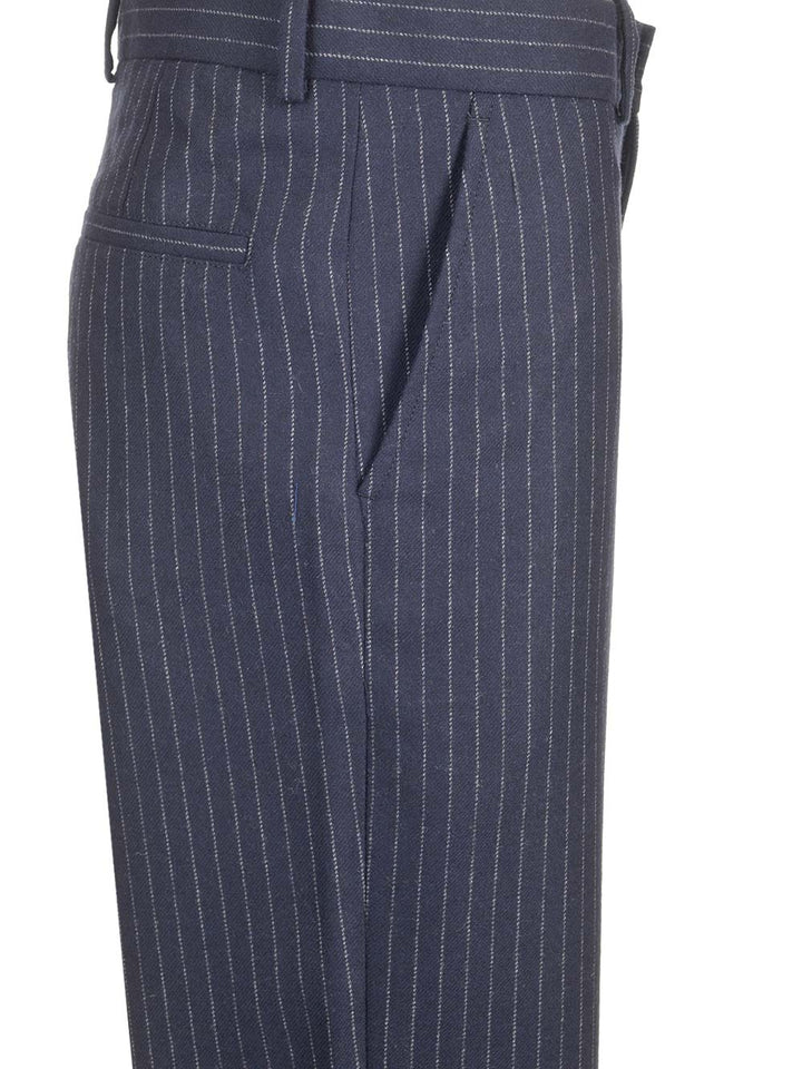 A.P.C. Tailored Design Classic Trousers - Blue | b627e091d97ee5889ae9979814bcb55e4f4ec109